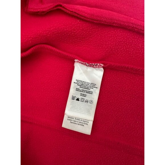 Columbia Women's Hot Pink Full-Zip Fleece Jacket Size Small Long Sleeve - Picture 5 of 5